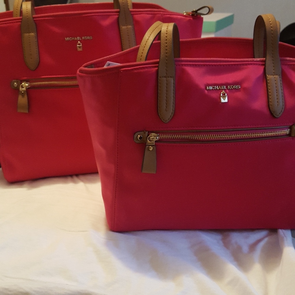 Michael Kors Nylon Kelsey Tote